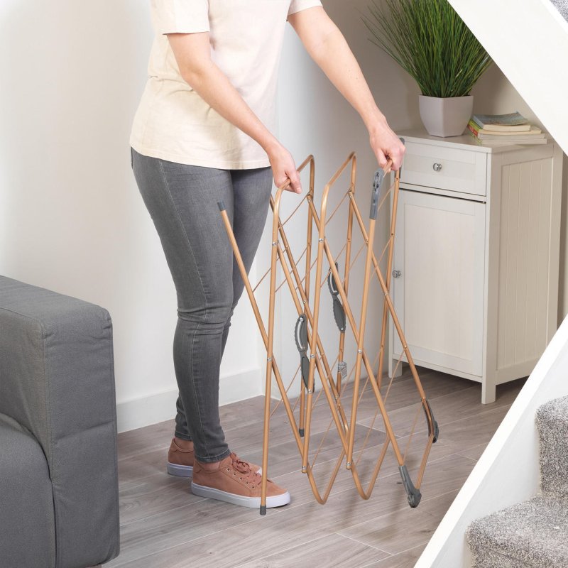 Beldray LA089397GRYEU7 150 YEARS 3 TIER AIRER GREY AND COPPER