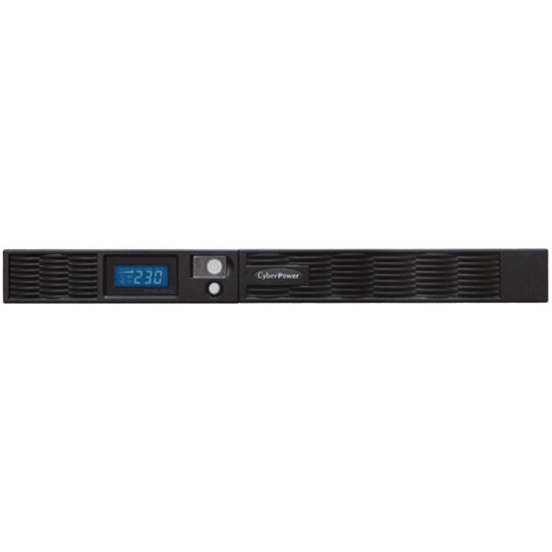 CyberPower PR750ELCDRT1U uninterruptible power supply (UPS) Line-Interactive 0.75 kVA 500 W 6 AC outlet(s)
