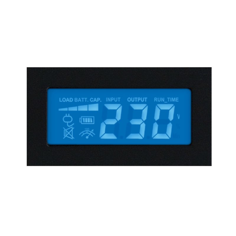 CyberPower PR750ELCDRT1U alimentation d'énergie non interruptible Interactivité de ligne 0,75 kVA 500 W 6 sortie(s) CA