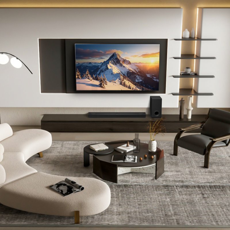LG S80TY Black 3.1.3 channels 480 W