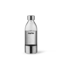  Aarke Small PET Water Bottle - Polished Steel - A1072