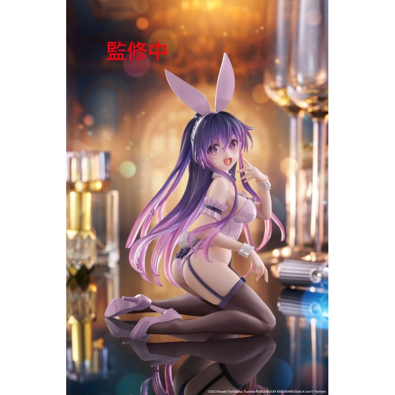 Date A Live PVC Statue Desktop Cute Figure Tohka Yatogami (Bunny Ver.) Renewal 13 cm