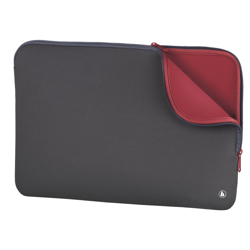 Hama Neoprene 39,6 cm (15.6") Housse Gris, Rouge
