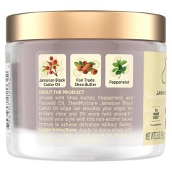 SheaMoisture Edge Control Strong Hold Gel with Flaxseed and Jamaican Black Castor Oil