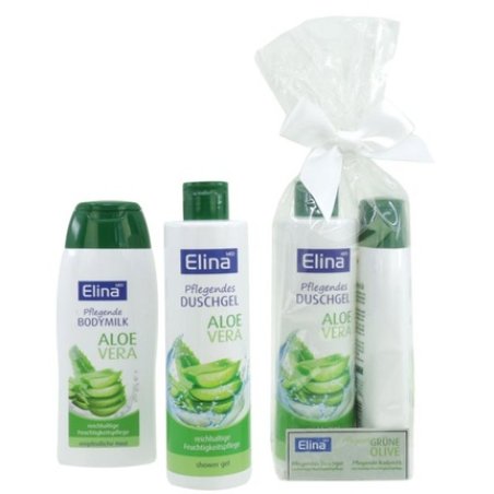 Elina Elina Gp Olive 2piece Care Set Shower Gel 250ml And Body Milk 200ml