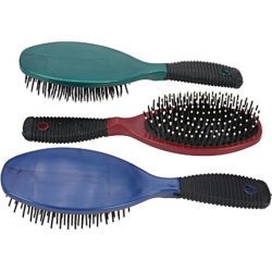 Elina Hair Brush Massage Oval 22cm With Rubber Handle