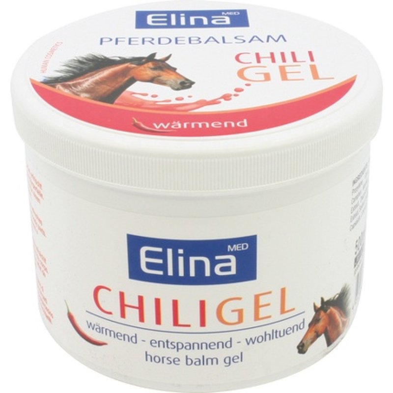 Elina Elina Cream 500ml Horse Balm Chili In Gelform Red Gel