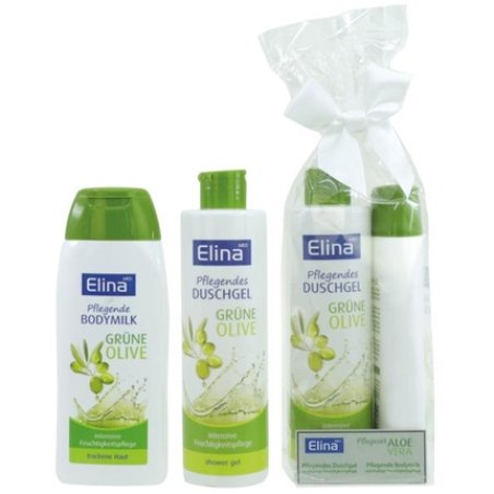 Elina Elina Gp Aloe Vera Care Set Shower Gel 250ml And Body Milk 200ml