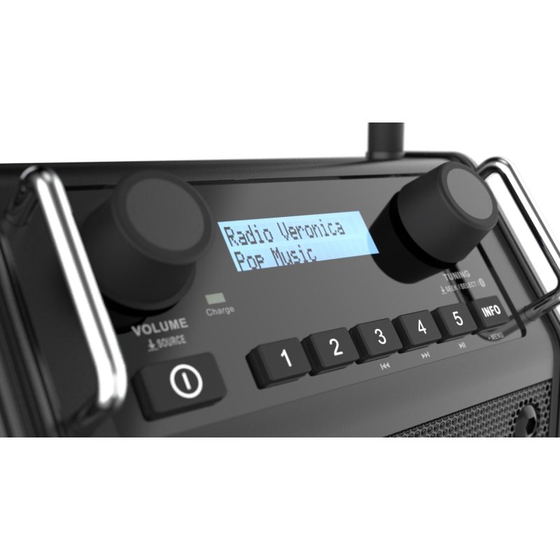 Perfectpro DABPRO Portable Digital Black
