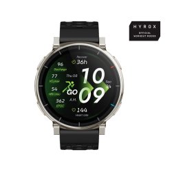 Amazfit Active 3 Premium Black Smartwatch HYROX-Modus