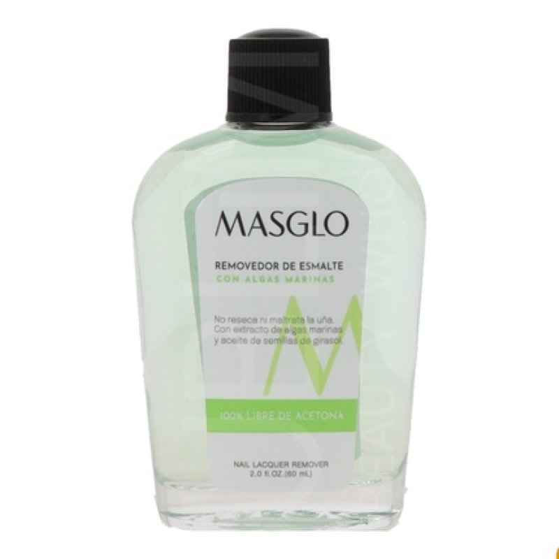 Masglo Nail Polish Remover With Seaweed 60ml