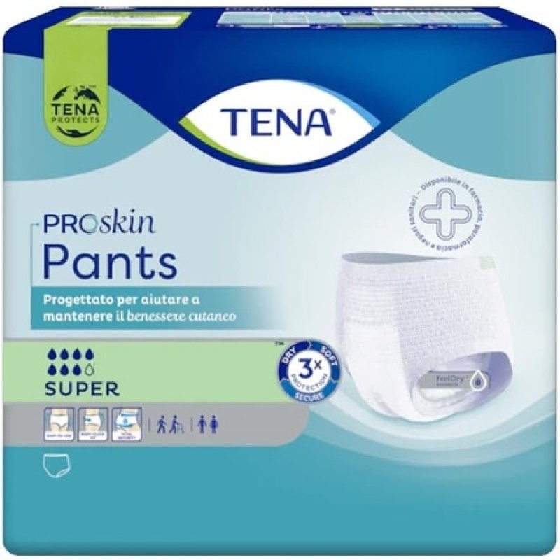 Tena ProSkin Super Incontinence Pants Size L