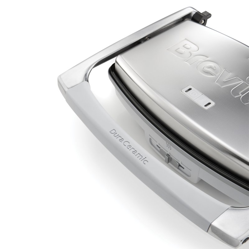 Breville VST071-01 appareil à hamburger Argent Vitrocéramique