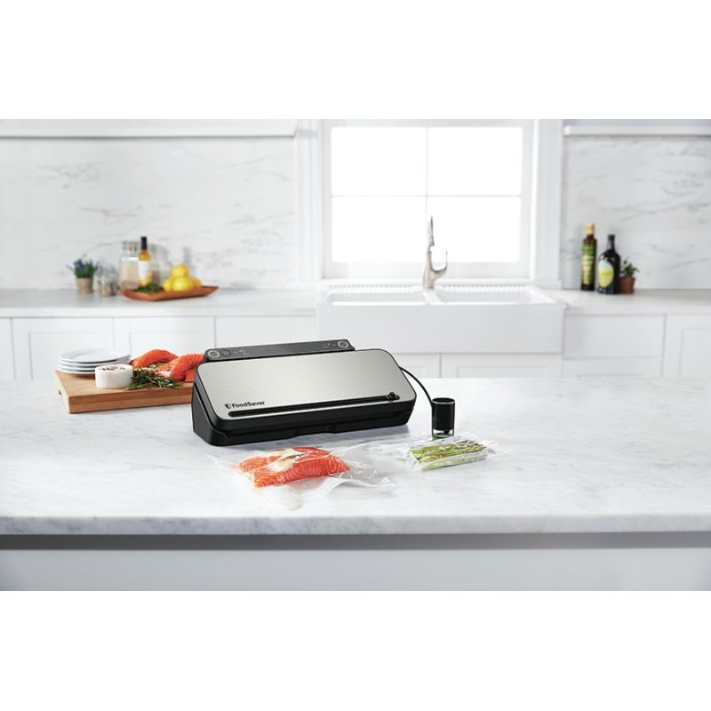 FoodSaver VS3190X vacuum sealer Black Stainless steel