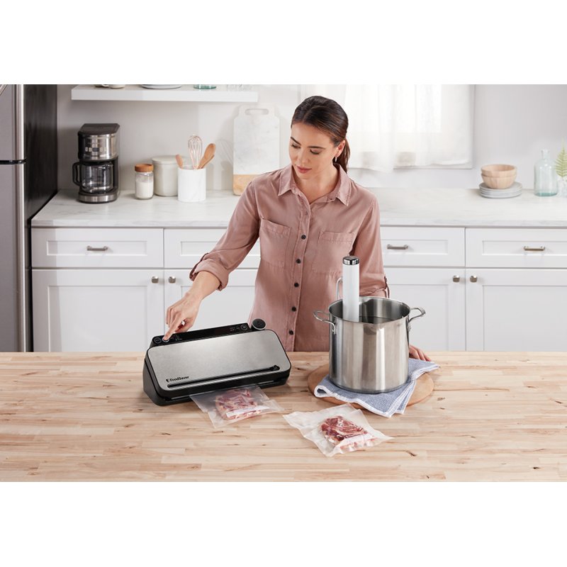 FoodSaver VS3190X vacuum sealer Black Stainless steel