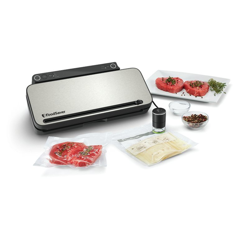 FoodSaver VS3190X vacuum sealer Black Stainless steel