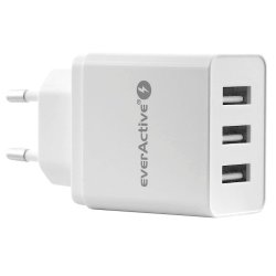 Everactive SC-300 chargeur d'appareils mobiles Universel Blanc CC Charge rapide Intérieure