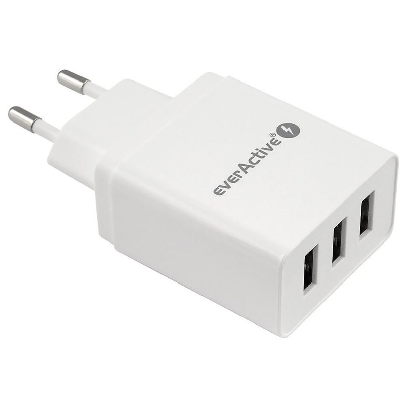 USB wall charger everActive SC-300 3xUSB 3.4A