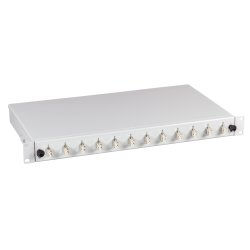 EFB Elektronik Partially Assembled Splice Boxes LC-Duplex plastic adapter, sliding version, OM4