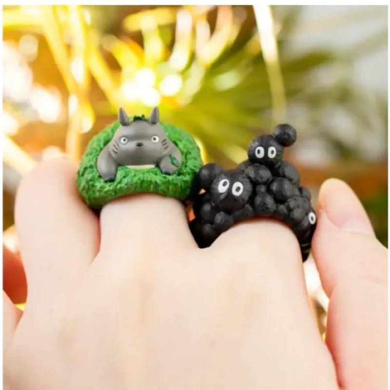 MON VOISIN TOTORO - Totoro - Assortiment 6 Anneaux - BLIND BOX