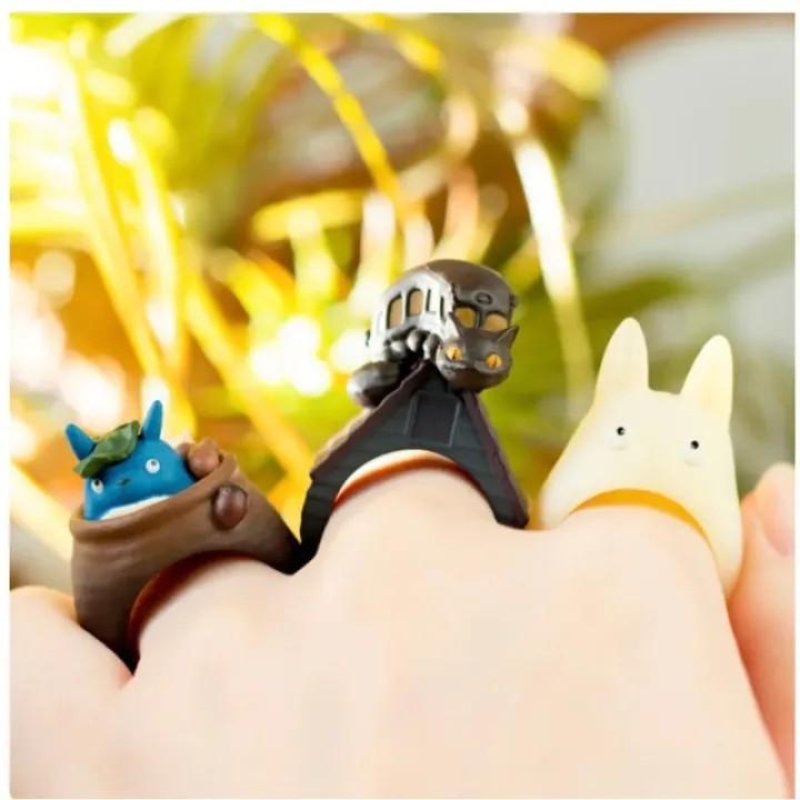 MON VOISIN TOTORO - Totoro - Assortiment 6 Anneaux - BLIND BOX