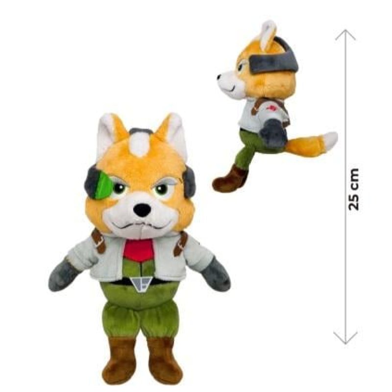 STAR FOX - Fox Mc Cloud - Peluche 25cm