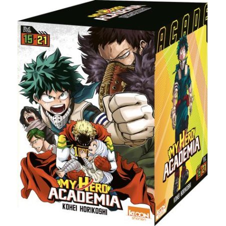 MY HERO ACADEMIA - Coffret - Tome 15 à 21