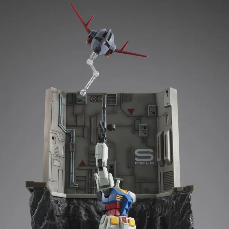 GUNDAM - Last Shooting HG Series - Diorama G Structure 23cm