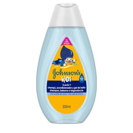 Johnson's Kids 3 In 1 Coconut Oil Shampoo 300ml