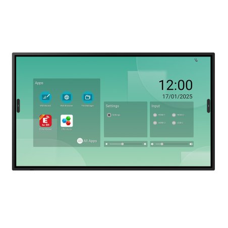 Sharp LM551 Écran plat interactif 139,7 cm (55") LED Wifi 500 cd/m² 4K Ultra HD Noir Écran tactile Intégré dans le
