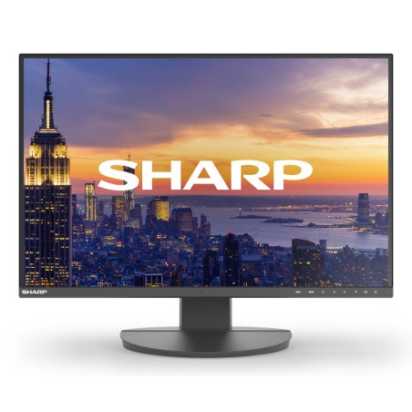 Sharp MultiSync EA242W computer monitor 61 cm (24") 1920 x 1200 pixels Full HD LCD Black