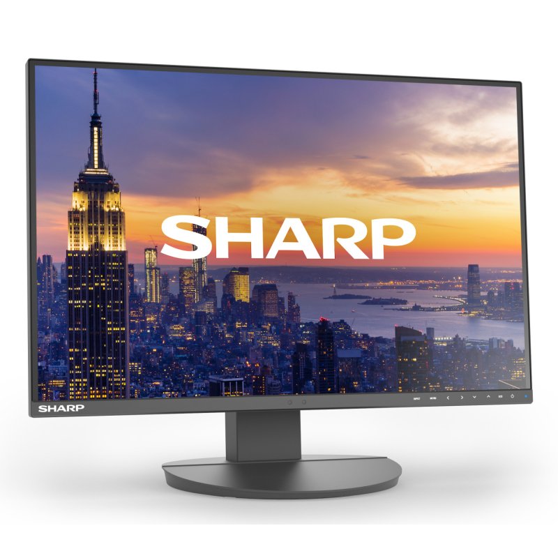 Sharp MultiSync EA242W computer monitor 61 cm (24") 1920 x 1200 pixels Full HD LCD Black