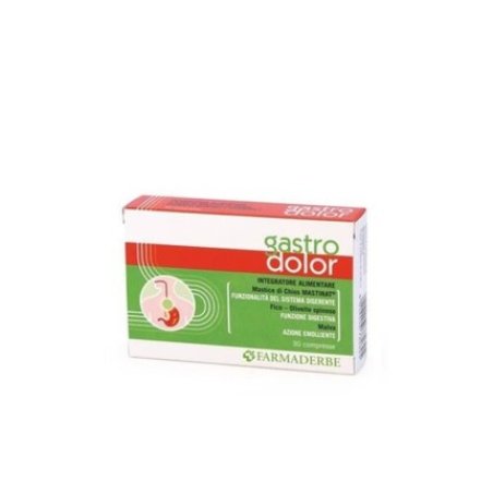 FARMADERBE Gastro Dolor Digestive Health Supplement 30 Tablets