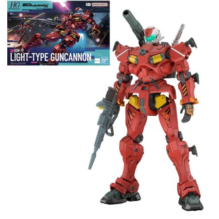 GUNDAM - HG 1/144 Light-type Guncannon - Model Kit