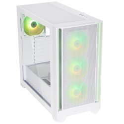 Flow 110 ARGB (weiß, Tempered Glass)