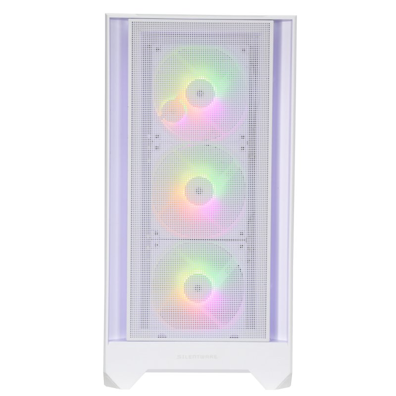 Flow 110 ARGB (weiß, Tempered Glass)