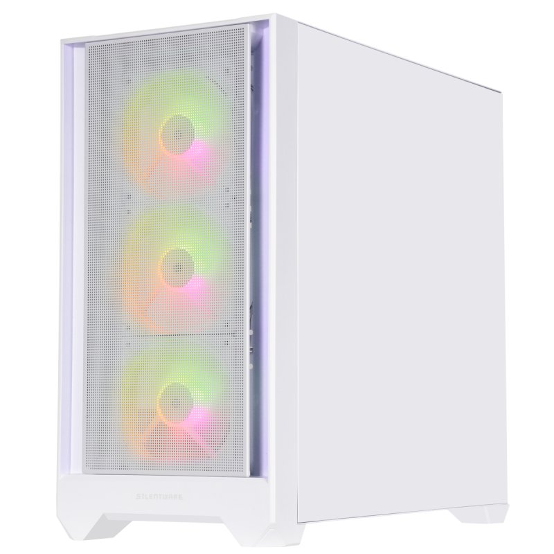 Flow 110 ARGB (weiß, Tempered Glass)