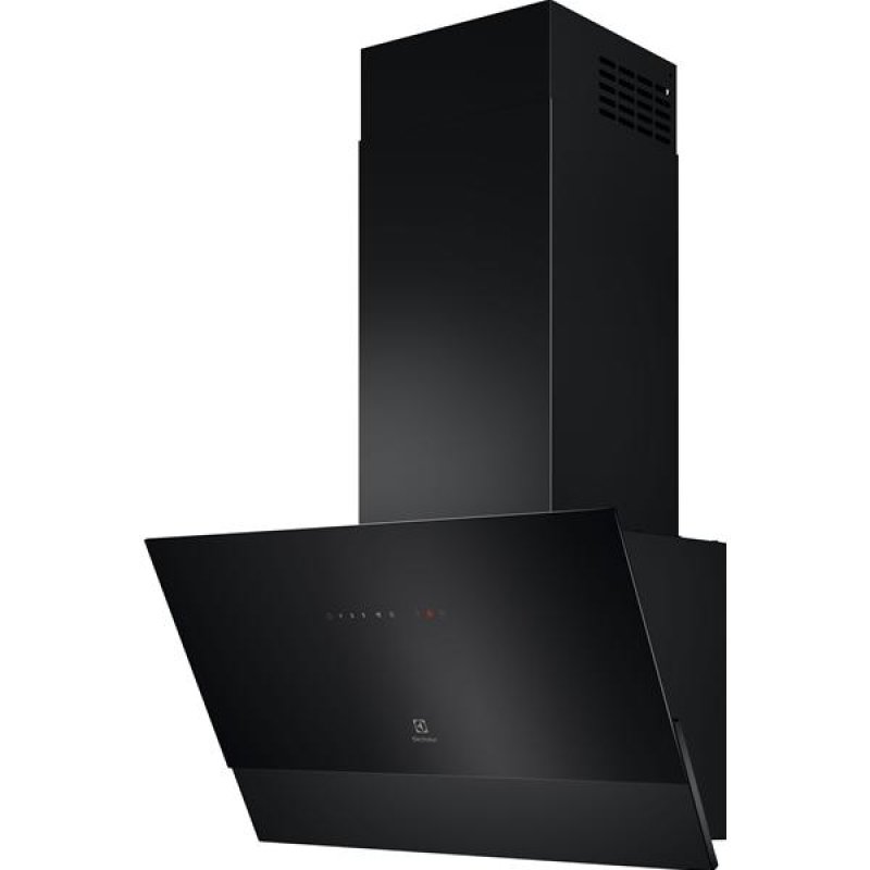 Hotte verticale - Couleur:Noir - Dimensions H / L / P (mm):868min -1278 *