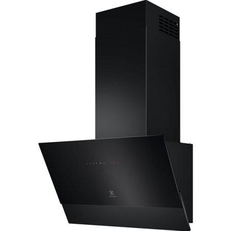 Hotte verticale - Couleur:Noir - Dimensions H / L / P (mm):868min -1278 *
