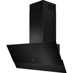 Hotte verticale - Couleur:Noir - Dimensions H / L / P (mm):868min -1278 *