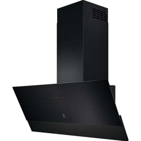Hotte verticale - Couleur:Noir - Dimensions H / L / P (mm):868min -1278 *