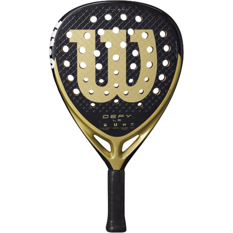 Wilson - Defy LS V1 - Padel Racket - Black/Gold