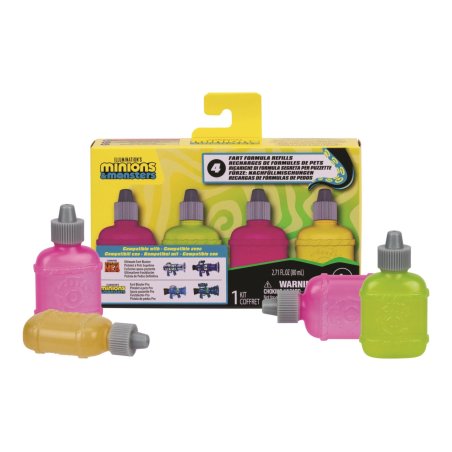 Minions 3 - Supreme Fart Blaster Refill Pack 4 pcs (20435)