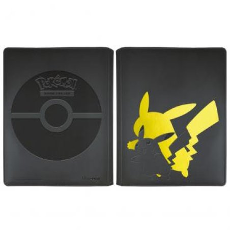 Pokémon - Portfolio 9-P PRO-Binder Zip Elite Series - Pikachu (ULT15772)