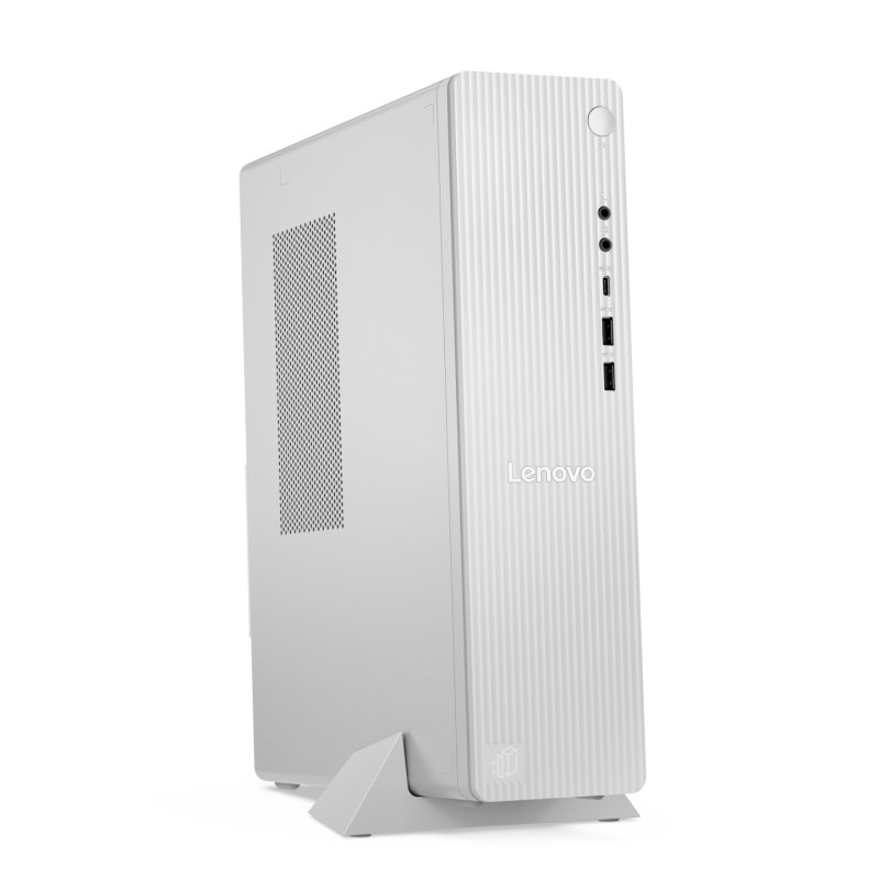 Lenovo IdeaCentre Tower 08AKP10 AMD Ryzen™ 5 220 8 Go DDR5-SDRAM 512 Go SSD Windows 11 Home SFF PC Gris