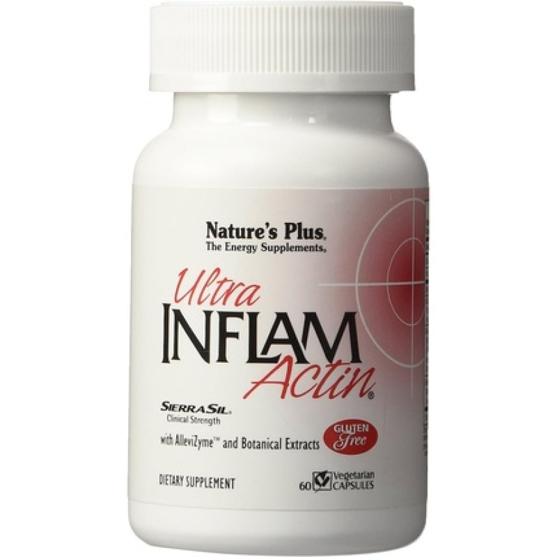 Natures Plus ULTRA INFLAMACTIN Vegetarian Capsules 60