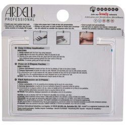 Ardell False Eyelashes Knotted Flare Trios Short Black