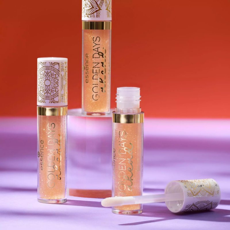 essence GOLDEN DAYS ahead Lip Oil 01 Gold with Oils