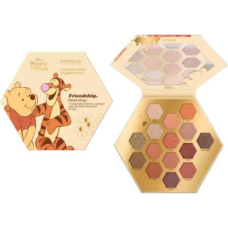 Catrice Disney Winnie the Pooh Eyeshadow Palette 15 Colors Long Lasting Vegan
