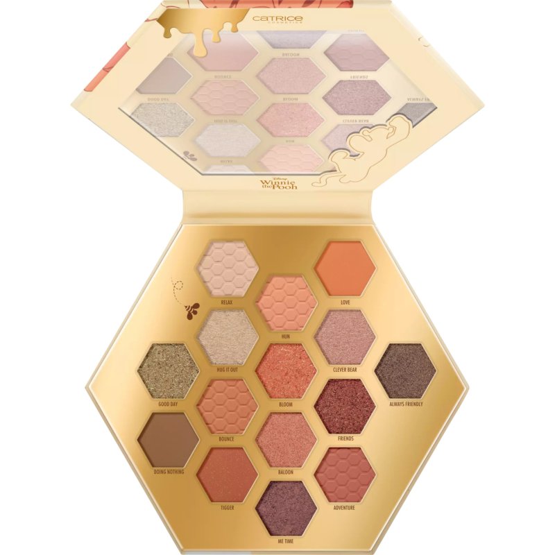 Catrice Disney Winnie the Pooh Eyeshadow Palette 15 Colors Long Lasting Vegan